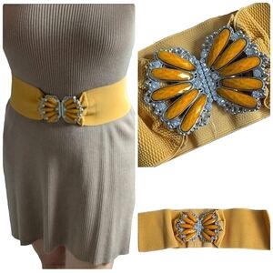 5/$20!!  Vintage buckle elastic wasteband